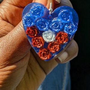 Boucles d’Oreilles Racine & Rose – Haïti